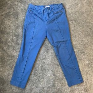 Chaiken and Capone Blue Skinny Ankle Pant
